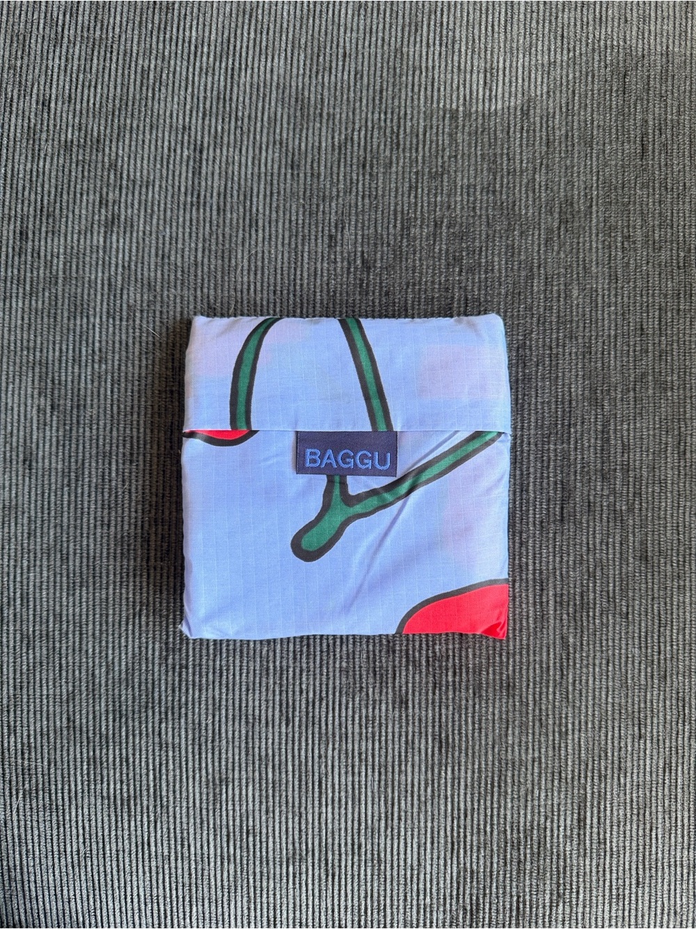 BAGGU BLUE CHERRY STANDARD REUSABLE